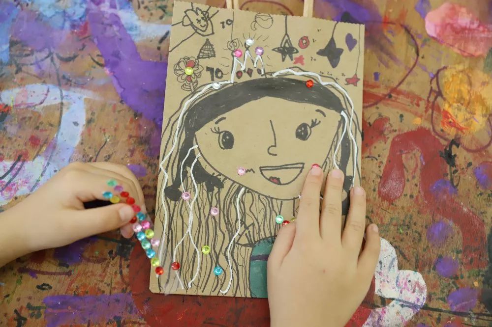 美工教室 | 牛皮紙袋創意畫 第11張 美工教室 | 牛皮紙袋創意畫 第11張