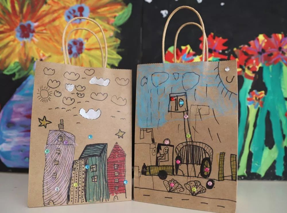 美工教室 | 牛皮紙袋創意畫 第13張 美工教室 | 牛皮紙袋創意畫 第13張