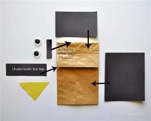 用過的紙袋帶來幼兒園,我給你變個動物園出來! 第4張 用過的紙袋帶來幼兒園,我給你變個動物園出來! 第4張