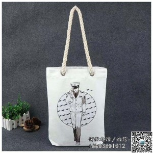 創(chuàng)意粗繩帆布袋個性帆布袋