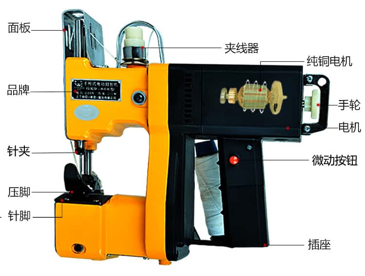 無紡布面粉袋超聲波無線封口機推薦