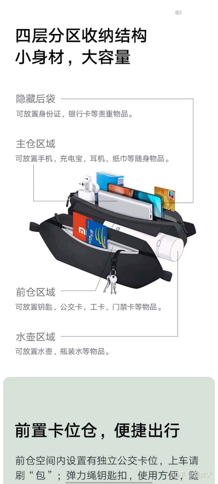 小米胸包新款開箱體驗，對比諸多米包  第7張