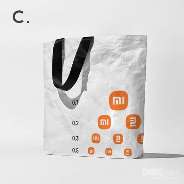 官方玩梗最為致命!小米推出“視力表”款小米環保袋  第5張