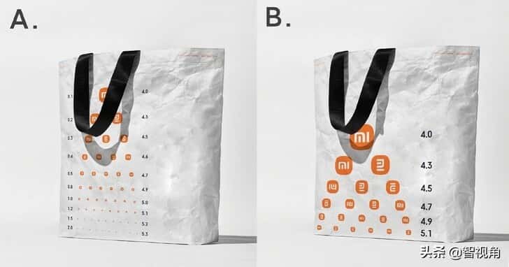 小米自我吐槽，真的推出了小米LOGO“視力表”環保袋